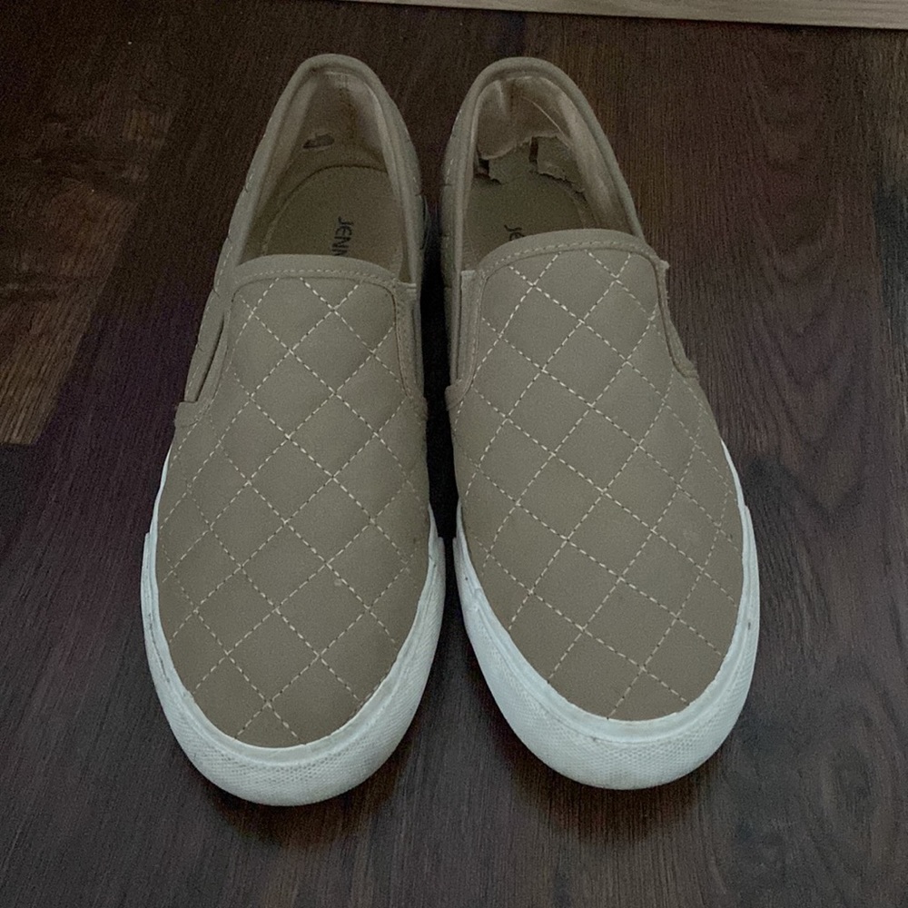 Jenn Ardor Women's Classic Slip on Sneakers in Taupe size 9 - Picture 3 of 6